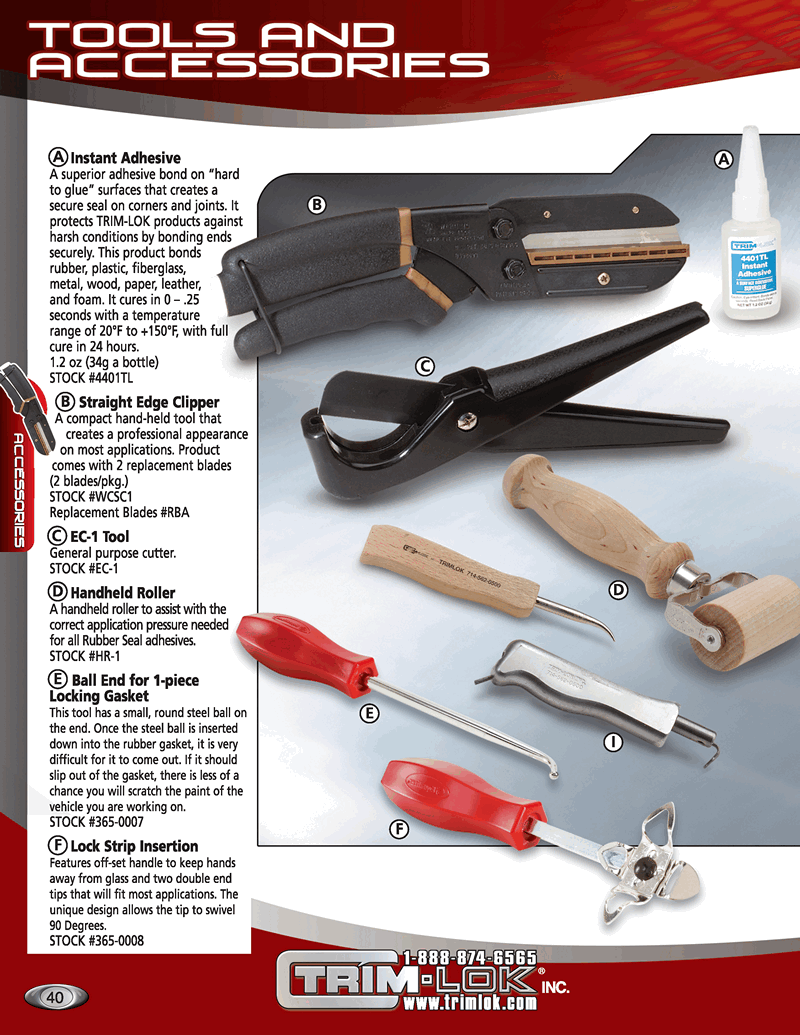 Plastic & Rubber Trim & Seals Catalog TrimLok