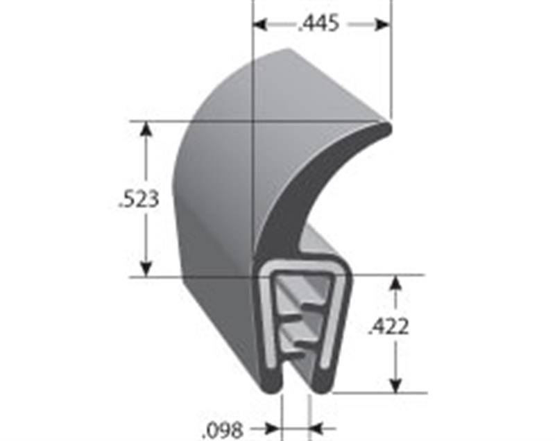 Flap Seal Dual Durometer