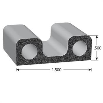 402 Series Double Bulb Seal