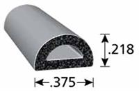 1333 Series D-Shaped Sponge Rubber Seal