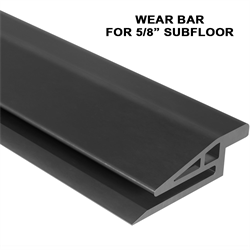 All-in-One RV Slide-Out Wear Bar for 5/8 inch subfloor
