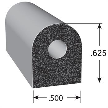 2338 Series D-Shaped Rubber Seal