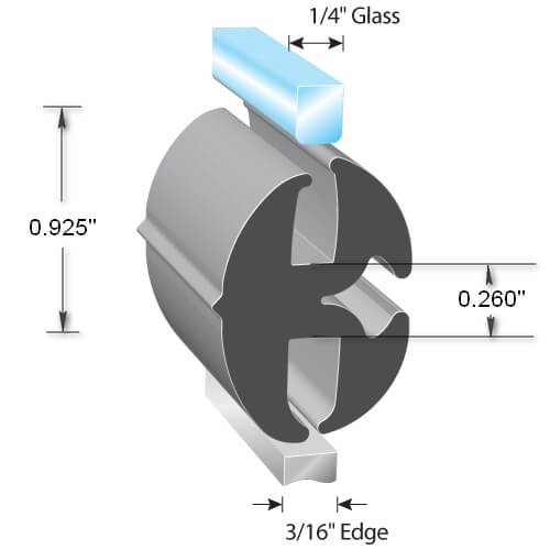 LK1696 Two Piece Locking Gaskets TrimLok