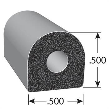 101 Series D-Shaped Rubber Seal